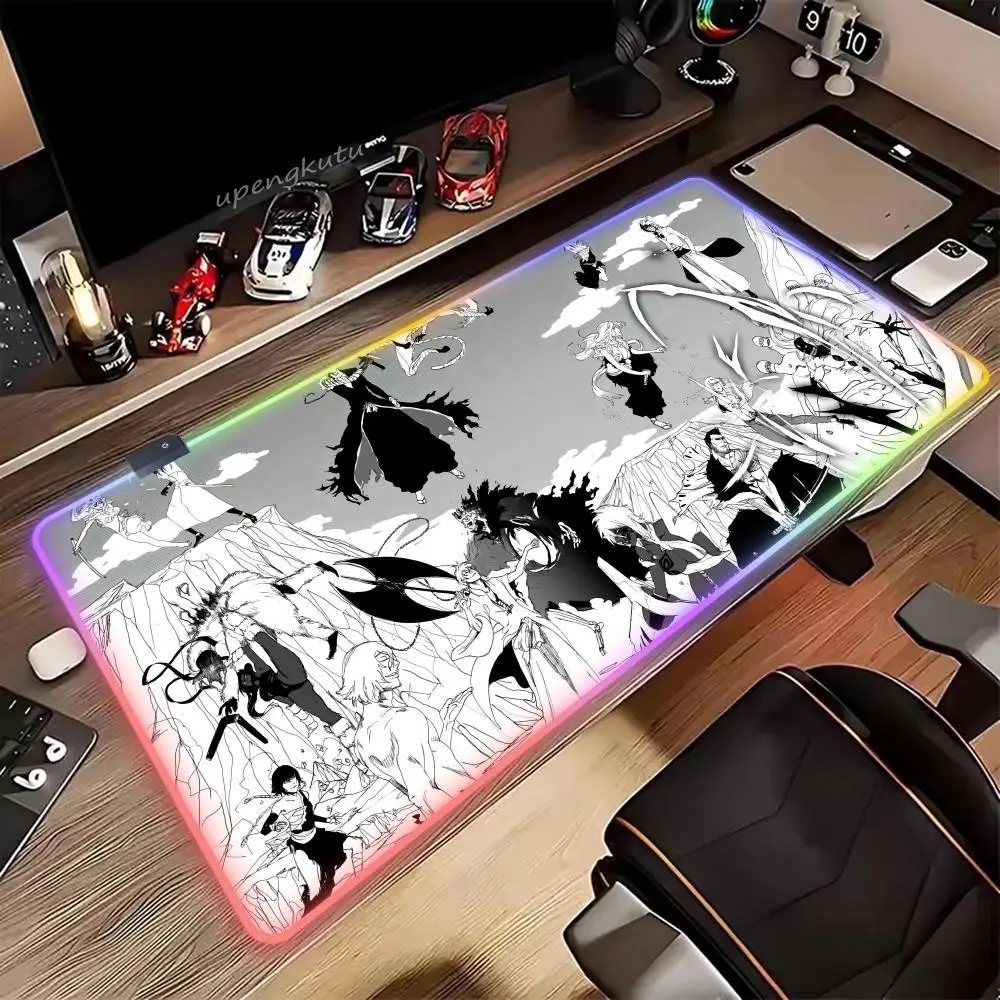Коврик для мыши BLEACH RGB HD XXL, милый коврик для мыши и клавиатуры, большой коврик для ПК, игровой коврик для ноутбука, светодиодный настольный коврик
Коврик для мыши BLEACH RGB HD XXL, милый коврик для мыши и клавиатуры, большой коврик для ПК, игровой коврик для ноутбука, светодиодный настольный коврик