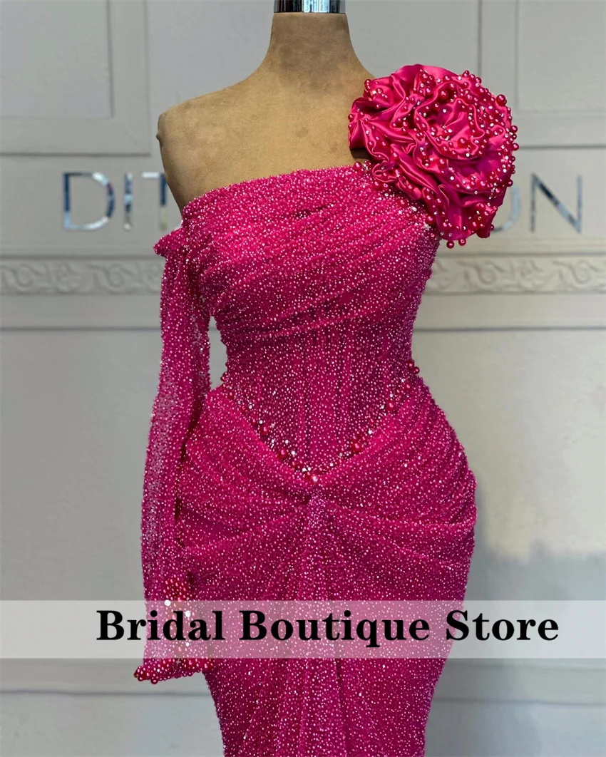 Hot Pink Luxury Women Evening Dresses 2025 Beading Crystals Pearls Dubai Long Party Dress Prom Gown Customized
Hot Pink Luxury Women Evening Dresses 2025 Beading Crystals Pearls Dubai Long Party Dress Prom Gown Customized