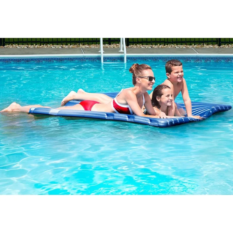 SwimWays Aquaria,Blue (2-Person),72"L x 53"W, pool floats for adults pool toys summer toys
SwimWays Aquaria,Blue (2-Person),72"L x 53"W, pool floats for adults pool toys summer toys