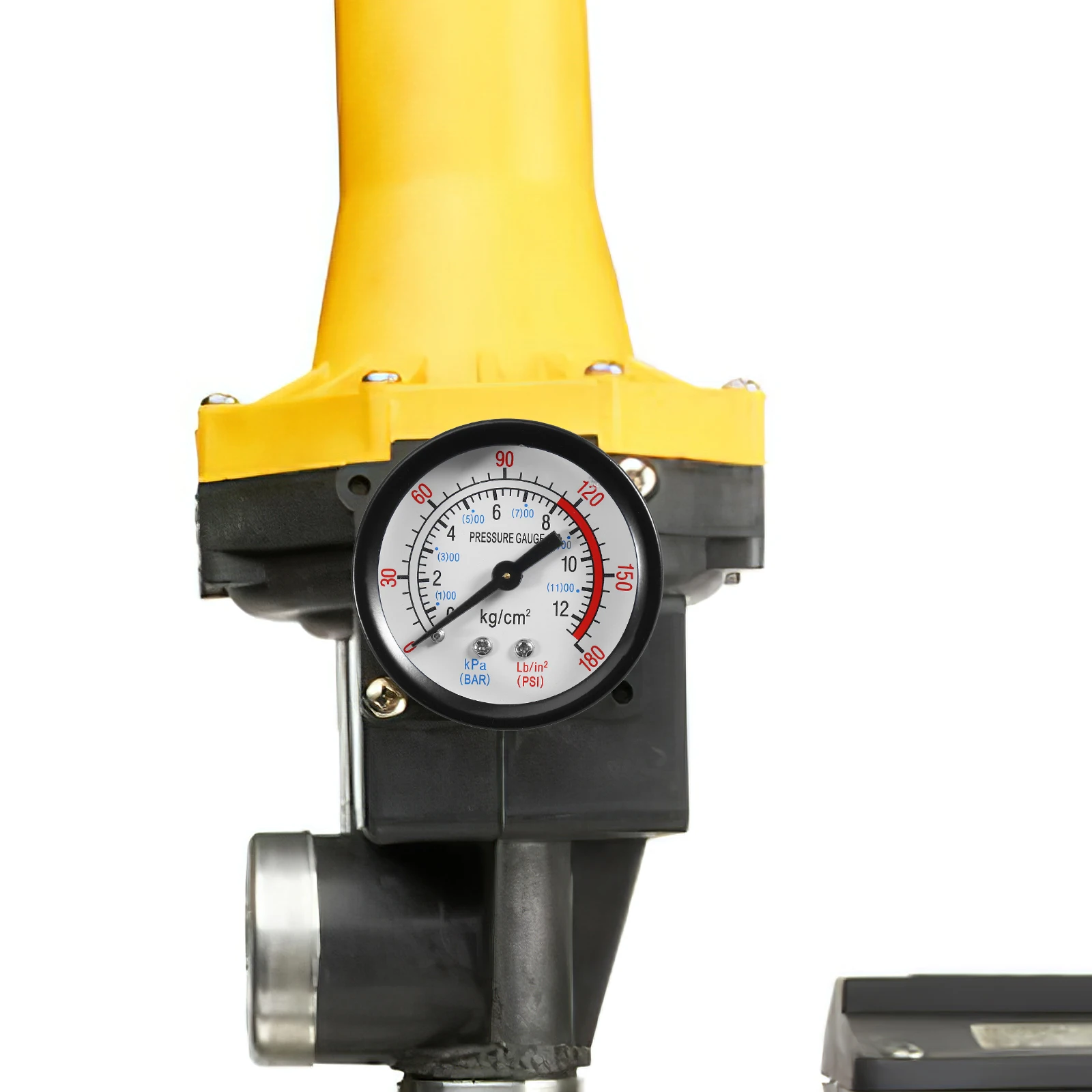 High Pressure Gauge 0-12Kg For Air Compressors Back Mount Waterproof Industrial Home Use Pressure Measurement Gas
High Pressure Gauge 0-12Kg For Air Compressors Back Mount Waterproof Industrial Home Use Pressure Measurement Gas