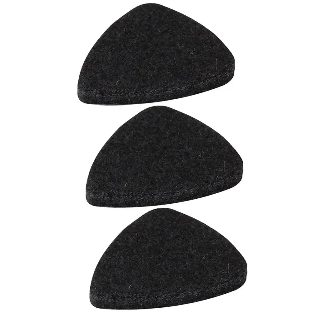 3 Pcs Electric Guitar Wool Felt Picks Acoustic Attack Plectrum Portable Accessory
3 Pcs Electric Guitar Wool Felt Picks Acoustic Attack Plectrum Portable Accessory