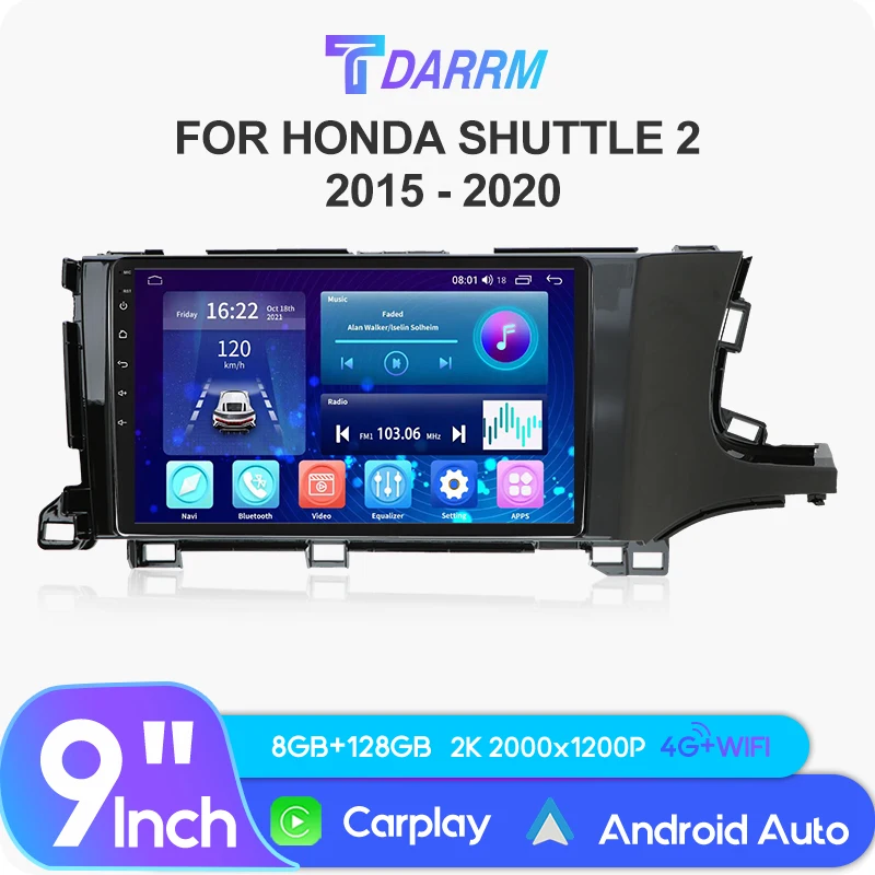 For Honda Shuttle 2 2015 - 2020 Right hand drive Car Radio Multimedia Video Player Navigation stereo GPS Android 10 No 2din dvd
For Honda Shuttle 2 2015 - 2020 Right hand drive Car Radio Multimedia Video Player Navigation stereo GPS Android 10 No 2din dvd