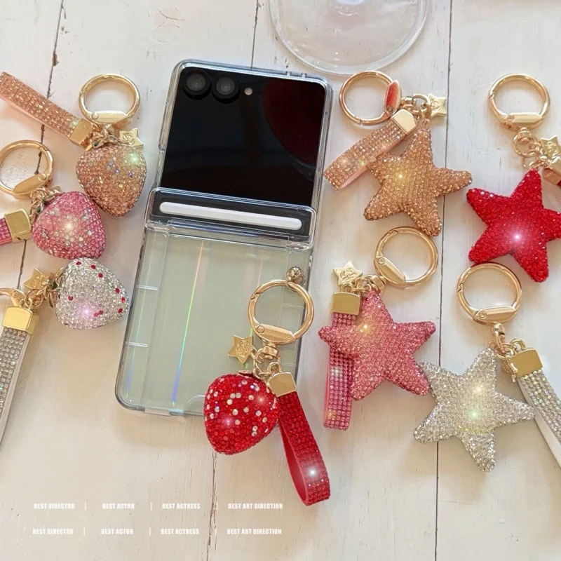 Fashion Clear Laser Phone Case For Samsung Galaxy Z Flip 7 6 5 ZFlip6 ZFlip5 Cover with Diamond Star Pendant Hard Protective Cas
Fashion Clear Laser Phone Case For Samsung Galaxy Z Flip 7 6 5 ZFlip6 ZFlip5 Cover with Diamond Star Pendant Hard Protective Cas