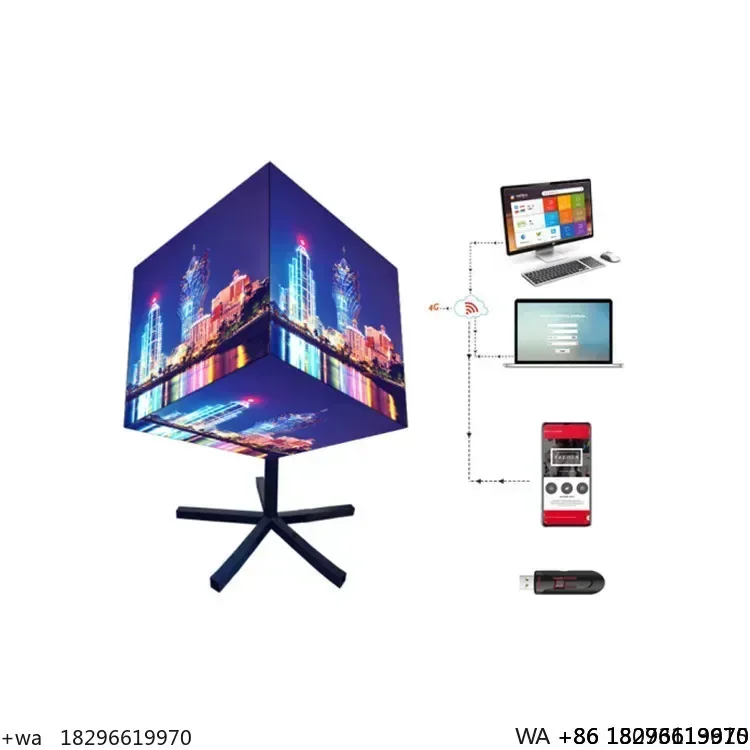 Indoor P2.5 LED Cube 400x400mm High Quality Screen for Museum Decorations Events
Indoor P2.5 LED Cube 400x400mm High Quality Screen for Museum Decorations Events