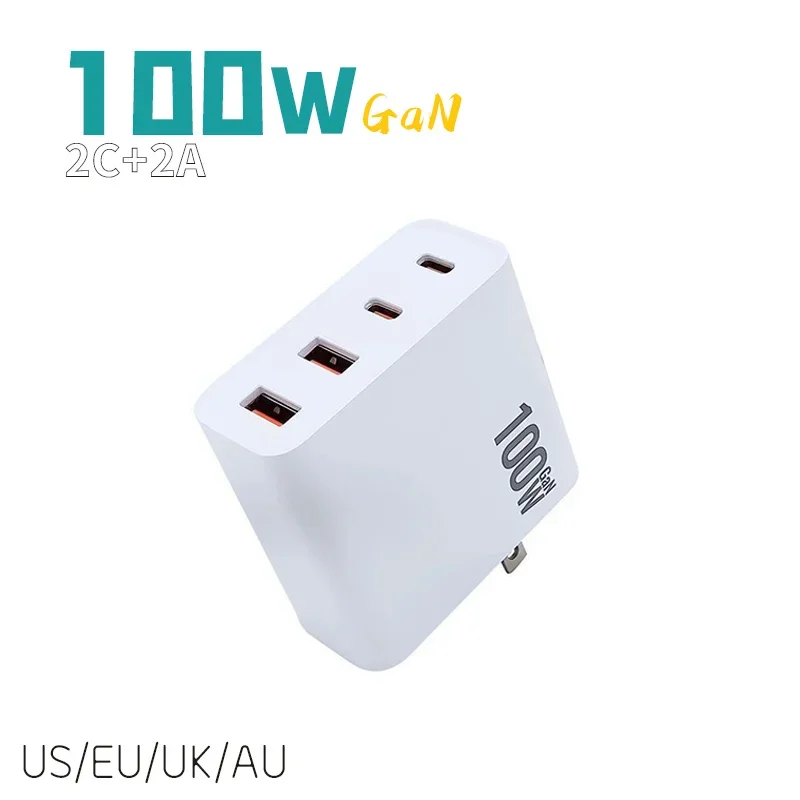 Международная электронная коммерция PD100W нитрид галлия зарядное устройство с несколькими портами Быстрая зарядка Сертификация ETL подходит для Планшетные ноутбуки
Международная электронная коммерция PD100W нитрид галлия зарядное устройство с несколькими портами Быстрая зарядка Сертификация ETL подходит для Планшетные ноутбуки
