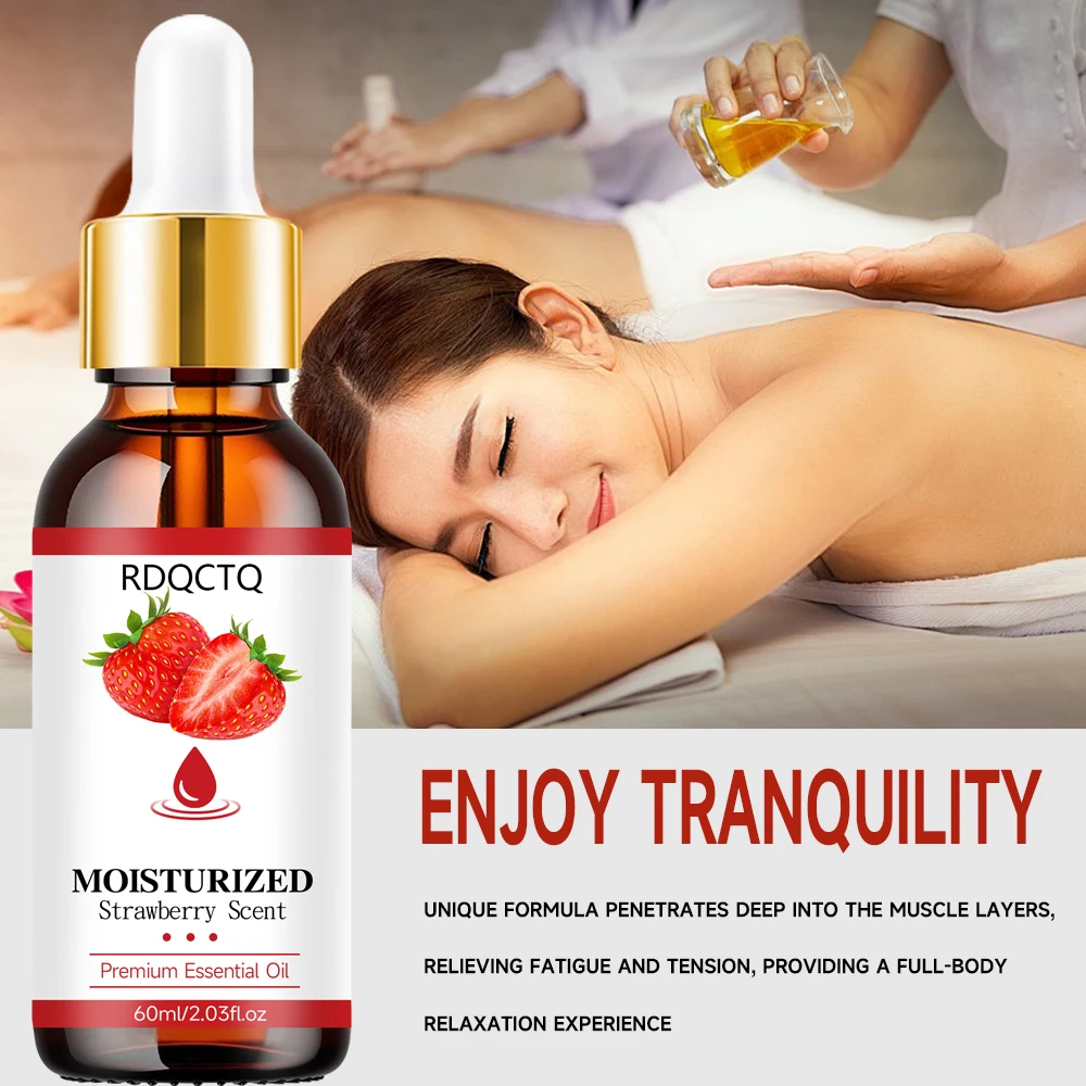 Strawberry Scented Moisturizing Essential Oil - Fruity Fragrance Hydrating Body Massage Oil for Dry Skin Care SPA Relaxing
Strawberry Scented Moisturizing Essential Oil - Fruity Fragrance Hydrating Body Massage Oil for Dry Skin Care SPA Relaxing