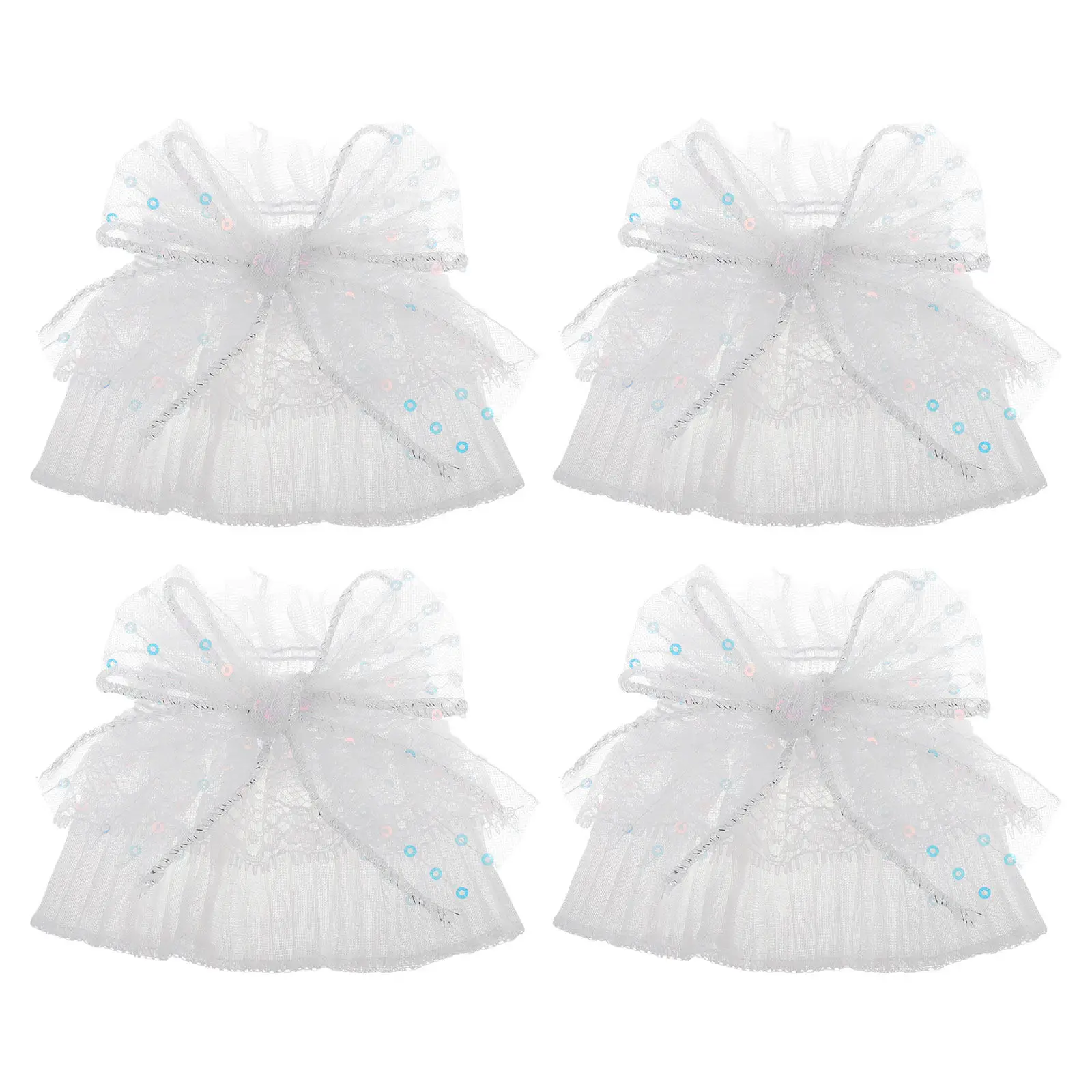 4pcs Lolita Decorations Wrist Cuffs Sequin Lace Detachable Mesh Sleeves For Wedding Dress Bridal Accessories Fake Hand Sleeve
4pcs Lolita Decorations Wrist Cuffs Sequin Lace Detachable Mesh Sleeves For Wedding Dress Bridal Accessories Fake Hand Sleeve