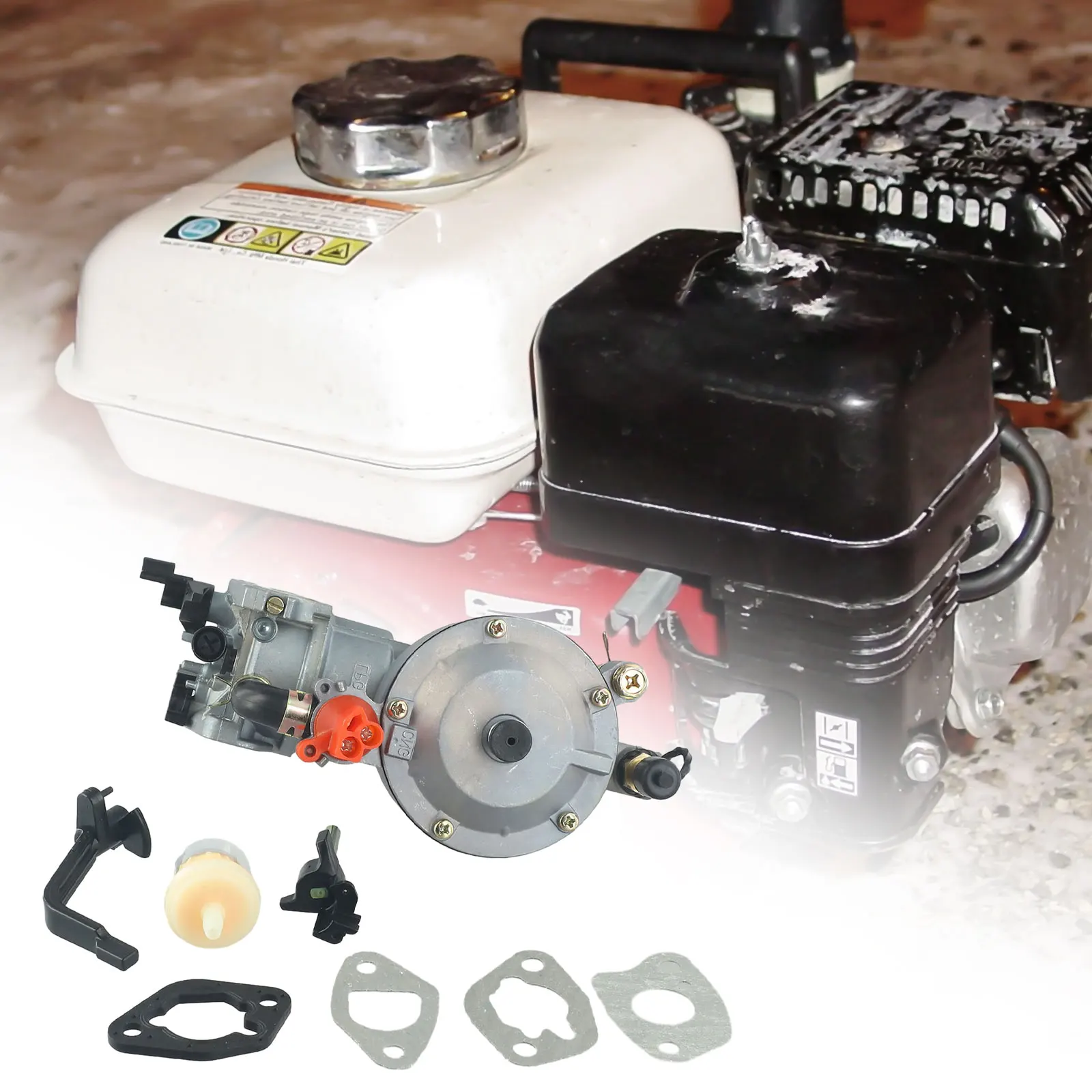 Seamless Transition Between Fuel Sources With Carburetor Dual Fuel Conversion Kit For HONDA GX160 168F Generator
Seamless Transition Between Fuel Sources With Carburetor Dual Fuel Conversion Kit For HONDA GX160 168F Generator