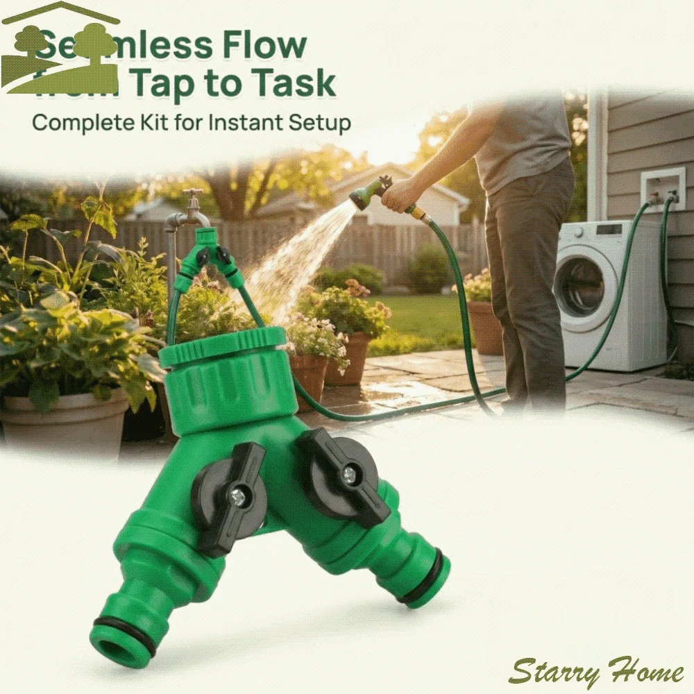 Female Thread Y-Type Hose Splitter Valved Splitter 2-Way Water Splitter Pipe Fitting Quick Connect 1/2'' to 3/4''
Female Thread Y-Type Hose Splitter Valved Splitter 2-Way Water Splitter Pipe Fitting Quick Connect 1/2'' to 3/4''