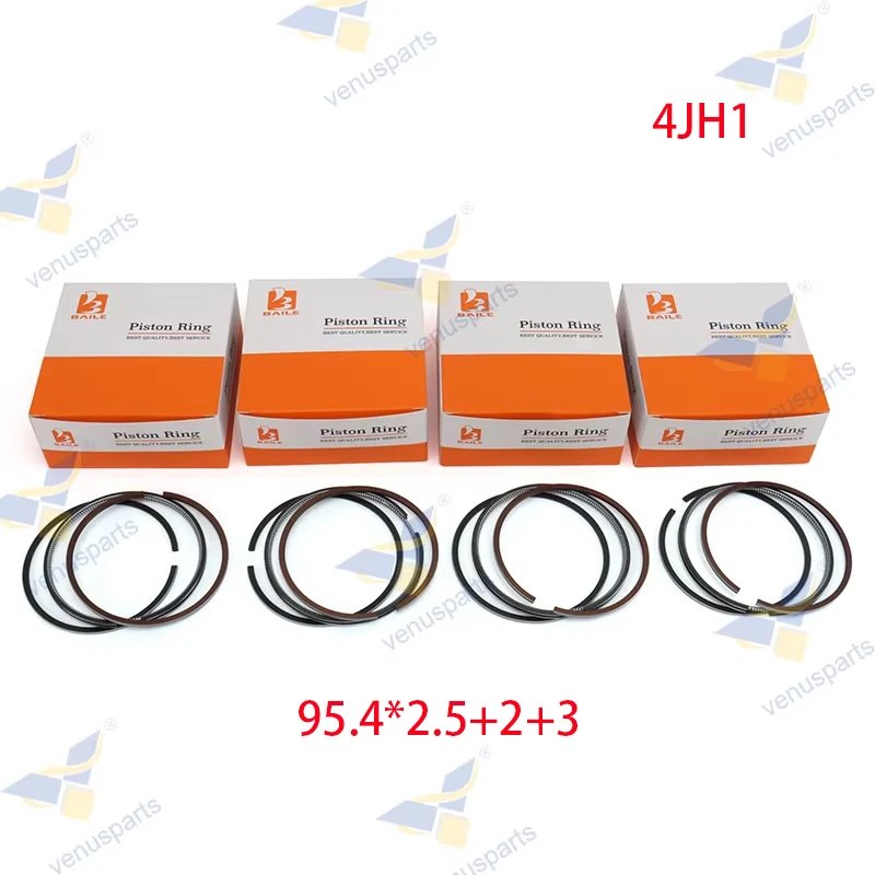 For ISUZU 4JH1 Piston Ring 4-Cylinders Engine Parts 95.4*2.5+2+3 Overhaul Rebuild Kit 
For ISUZU 4JH1 Piston Ring 4-Cylinders Engine Parts 95.4*2.5+2+3 Overhaul Rebuild Kit