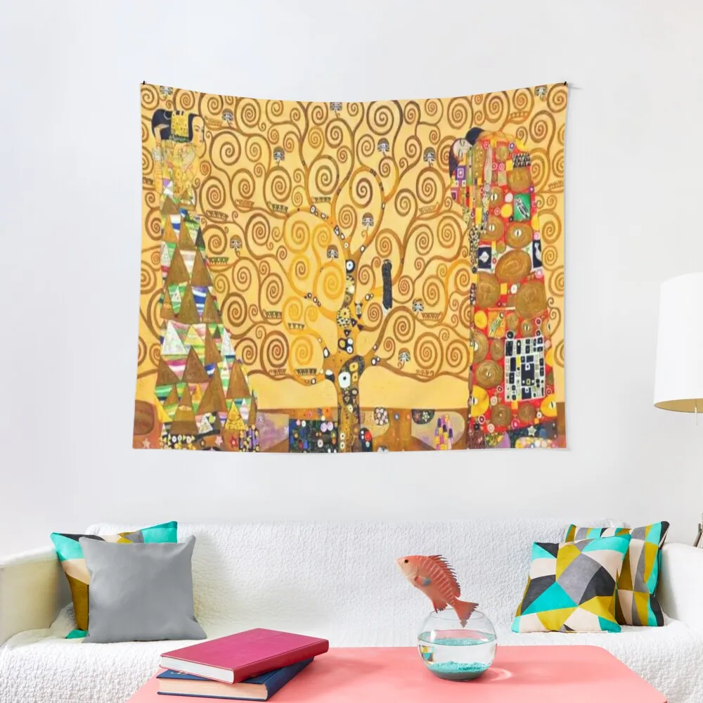 Gustav Klimt - tree of life Tapestry Home Decoration Luxury Living Room Decoration
Gustav Klimt - tree of life Tapestry Home Decoration Luxury Living Room Decoration