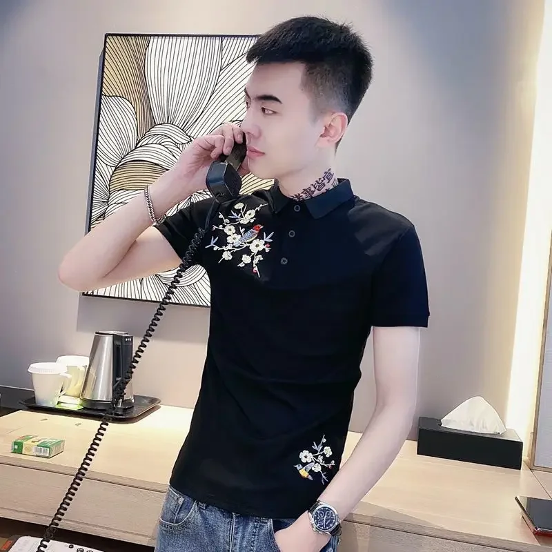 With Collar T Shirt for Men No Logo Quick-drying Smooth Top Chic Men's Clothing 2025 Cheap Tops Casual Vintage Man Polo Shirts
With Collar T Shirt for Men No Logo Quick-drying Smooth Top Chic Men's Clothing 2025 Cheap Tops Casual Vintage Man Polo Shirts