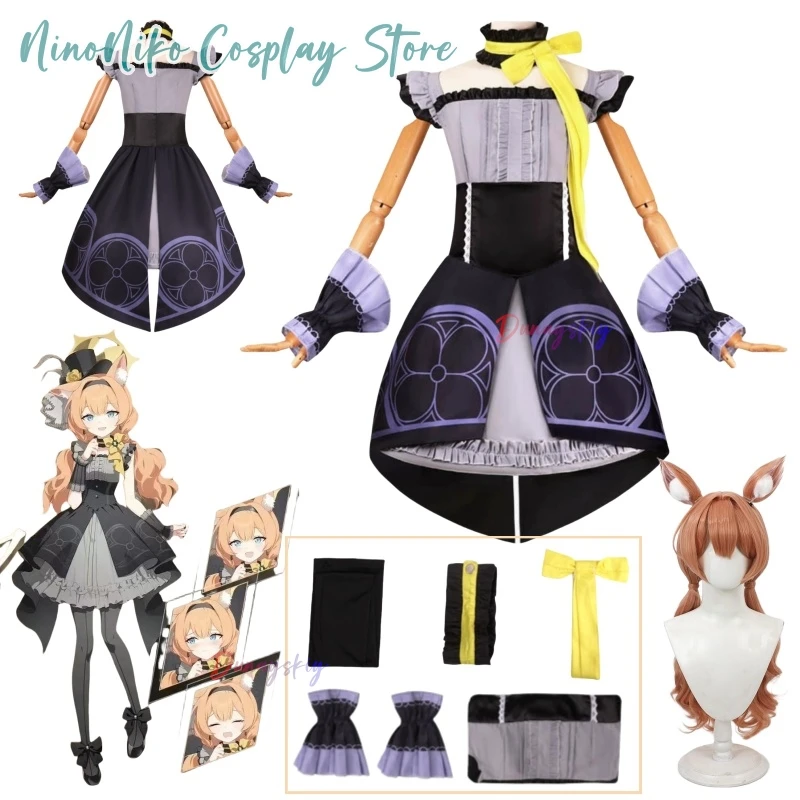 Anime Game Blue Archive Cosplay Iochi Mari Women Girl Dress Necklace Hat Headwear Socks Full Dress Carnival Costume
Anime Game Blue Archive Cosplay Iochi Mari Women Girl Dress Necklace Hat Headwear Socks Full Dress Carnival Costume
