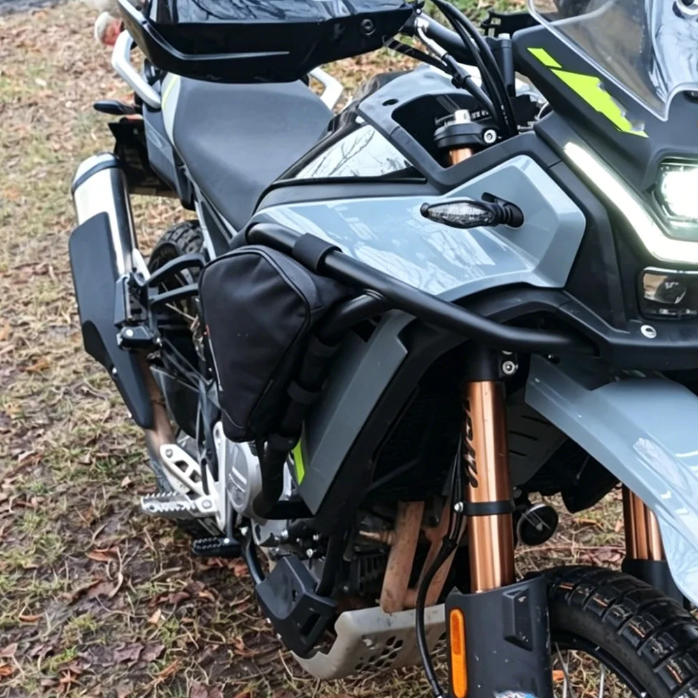 450 MT MT450 Placement Frame Bag Crashbar For CFMOTO 450MT Motorcycle Original Frame Crash Bar Waterproof Bag Tool
450 MT MT450 Placement Frame Bag Crashbar For CFMOTO 450MT Motorcycle Original Frame Crash Bar Waterproof Bag Tool