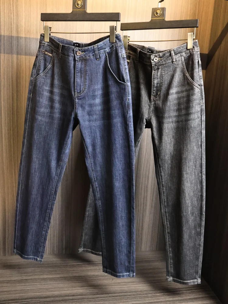 Vintage Washed Men's Stretchy Comfortable Breathable Straight Leg Jeans Fashionable Casual Spring Cotton Blend
Vintage Washed Men's Stretchy Comfortable Breathable Straight Leg Jeans Fashionable Casual Spring Cotton Blend
