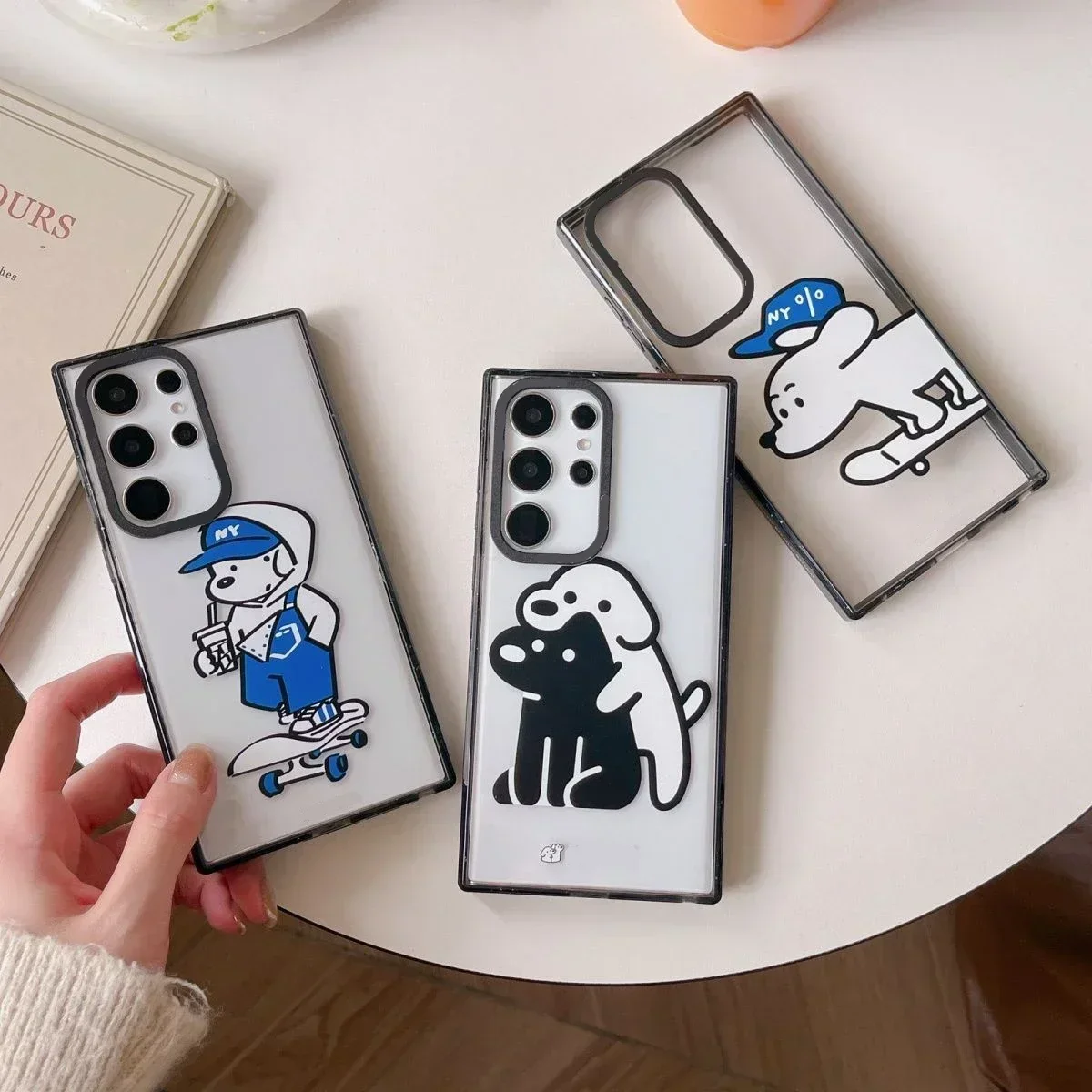 Skateboard Dog Acrylic Black Border Case for Samsung Galaxy S22 S23 S24 S25 Ultra S22+ S23+ S24 Plus Cover Protective Shell
Skateboard Dog Acrylic Black Border Case for Samsung Galaxy S22 S23 S24 S25 Ultra S22+ S23+ S24 Plus Cover Protective Shell