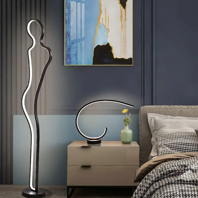 Floor Lamp Living Room Study Bedroom Led Bedside Lamp Beauty Net Red Anchor Warm Simple Modern Vertical Table Lamp
Floor Lamp Living Room Study Bedroom Led Bedside Lamp Beauty Net Red Anchor Warm Simple Modern Vertical Table Lamp