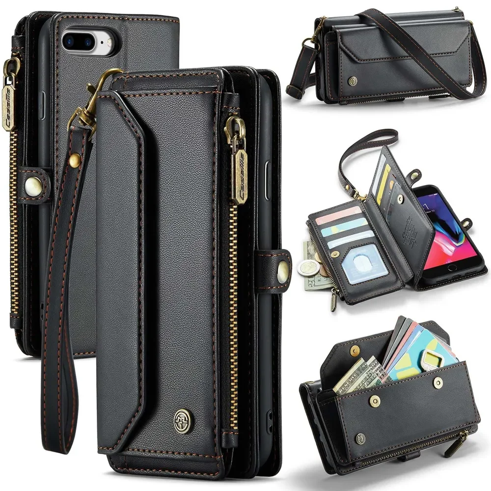 Wallet Case For Apple iPhone7 Plus and iPhone8 Plus Luxury Side buckle magnetic attraction Phone Bags
Wallet Case For Apple iPhone7 Plus and iPhone8 Plus Luxury Side buckle magnetic attraction Phone Bags