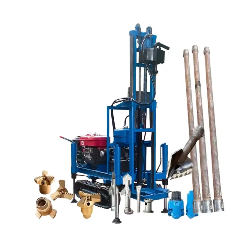Automatic 100m 200 M Water Well Drilling Machine Hydraulic Track-Type Well Drilling Water Drilling Machine
Automatic 100m 200 M Water Well Drilling Machine Hydraulic Track-Type Well Drilling Water Drilling Machine