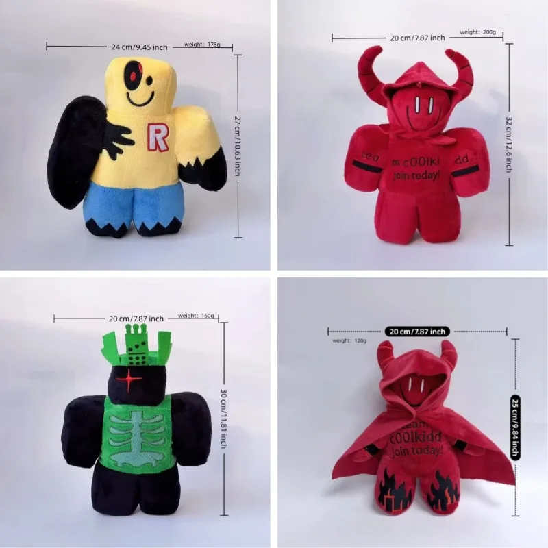 Hot Game ROBLOXS Theme Series Stuffed Toy Cartoon Figure Creativity Skin-friendly Cute Plush Toy Boys and Girls Gift
Hot Game ROBLOXS Theme Series Stuffed Toy Cartoon Figure Creativity Skin-friendly Cute Plush Toy Boys and Girls Gift