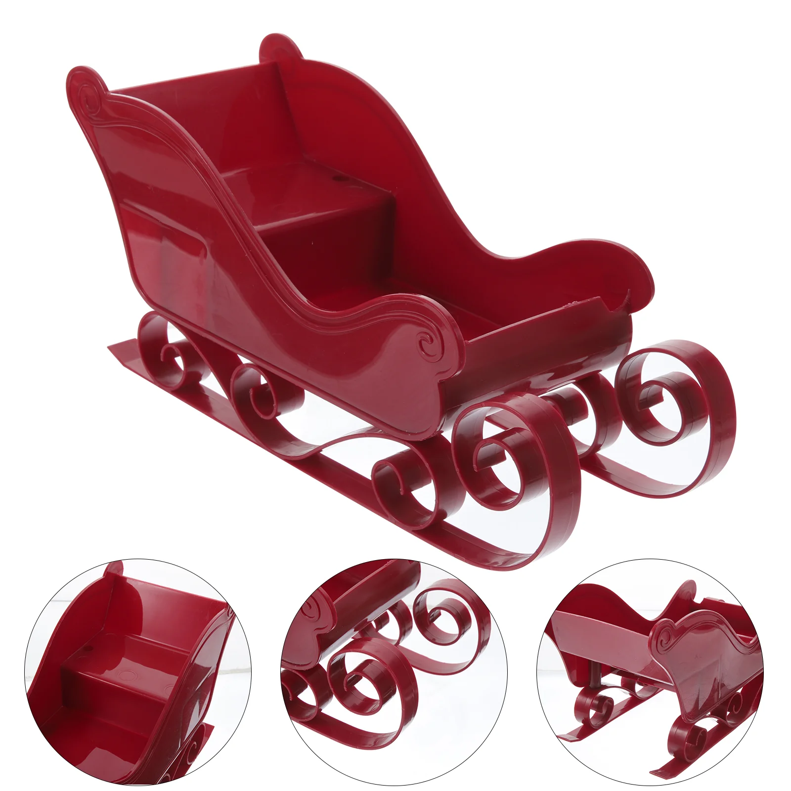Outdoor Christmas Decorations Sleigh Desktop Ornament Tray Miniature Sled Pendant Red Lovers
Outdoor Christmas Decorations Sleigh Desktop Ornament Tray Miniature Sled Pendant Red Lovers