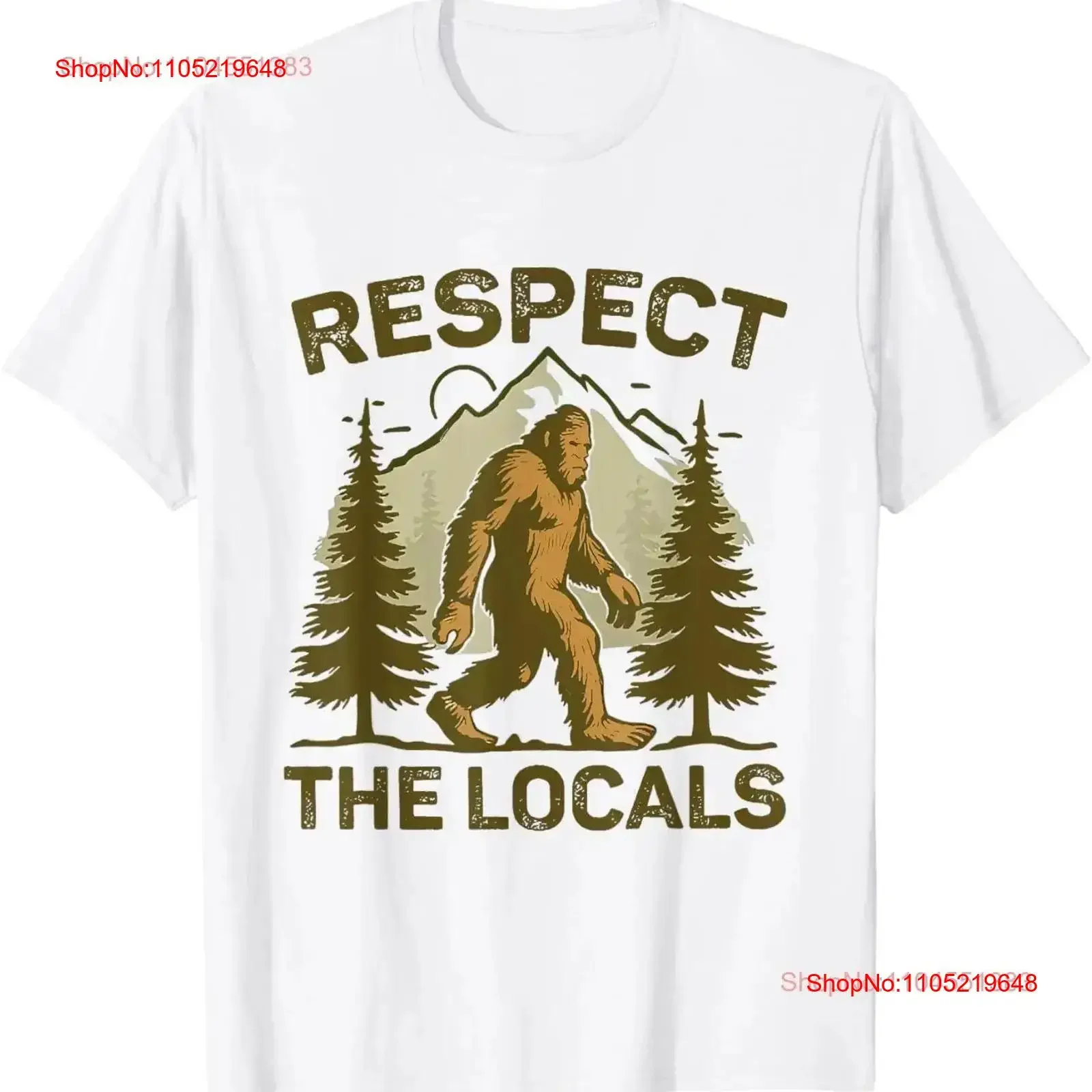 Respect the Locals Sasquatch T Shirt vintage Washed Stylish Slightly Soft Stretched Comfortable designer clothes Breathable
Respect the Locals Sasquatch T Shirt vintage Washed Stylish Slightly Soft Stretched Comfortable designer clothes Breathable