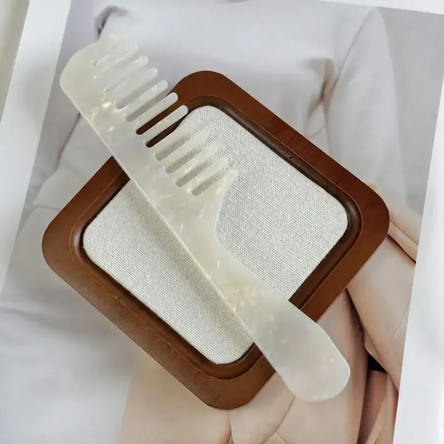 Long Handle Acetate Hair Comb For Dry Hair Styling Ergonomic Design Marble Pattern
Long Handle Acetate Hair Comb For Dry Hair Styling Ergonomic Design Marble Pattern