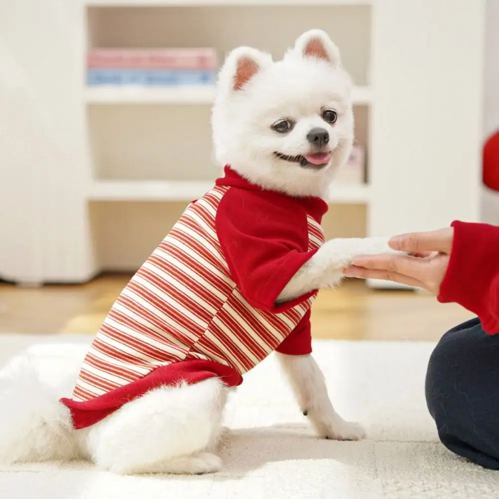 Fashion Colorful Dog Hoodies Soft Breathable Striped Pet Clothes Comfortable Dog Base Coat Going Out
Fashion Colorful Dog Hoodies Soft Breathable Striped Pet Clothes Comfortable Dog Base Coat Going Out