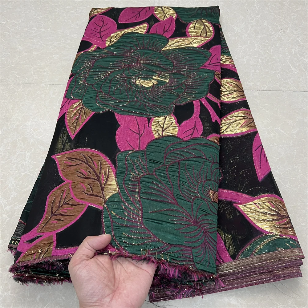 Африканская жаккардовая парчовая кружевная ткань, вышивка, вечерние платья, зеленый, тюль, ткань на метр, высокое качество, дизайнер, 5 ярдов
Африканская жаккардовая парчовая кружевная ткань, вышивка, вечерние платья, зеленый, тюль, ткань на метр, высокое качество, дизайнер, 5 ярдов
