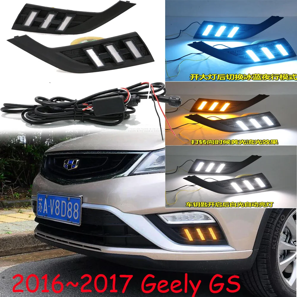 car bumper headlight for Geely GS daytime light 2016~2017y DRL car accessories LED headlamp for Geely GS fog light
car bumper headlight for Geely GS daytime light 2016~2017y DRL car accessories LED headlamp for Geely GS fog light