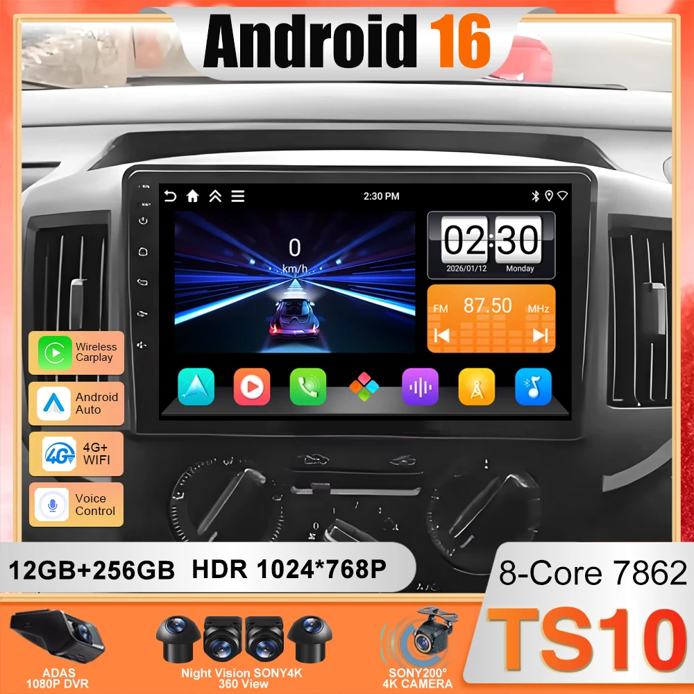 Android 16 For Nissan NV200 NV 200 2009-2013 GPS Car Radio Navigation Stereo Multimedia Player Android Auto Carplay No 2din 4G
Android 16 For Nissan NV200 NV 200 2009-2013 GPS Car Radio Navigation Stereo Multimedia Player Android Auto Carplay No 2din 4G