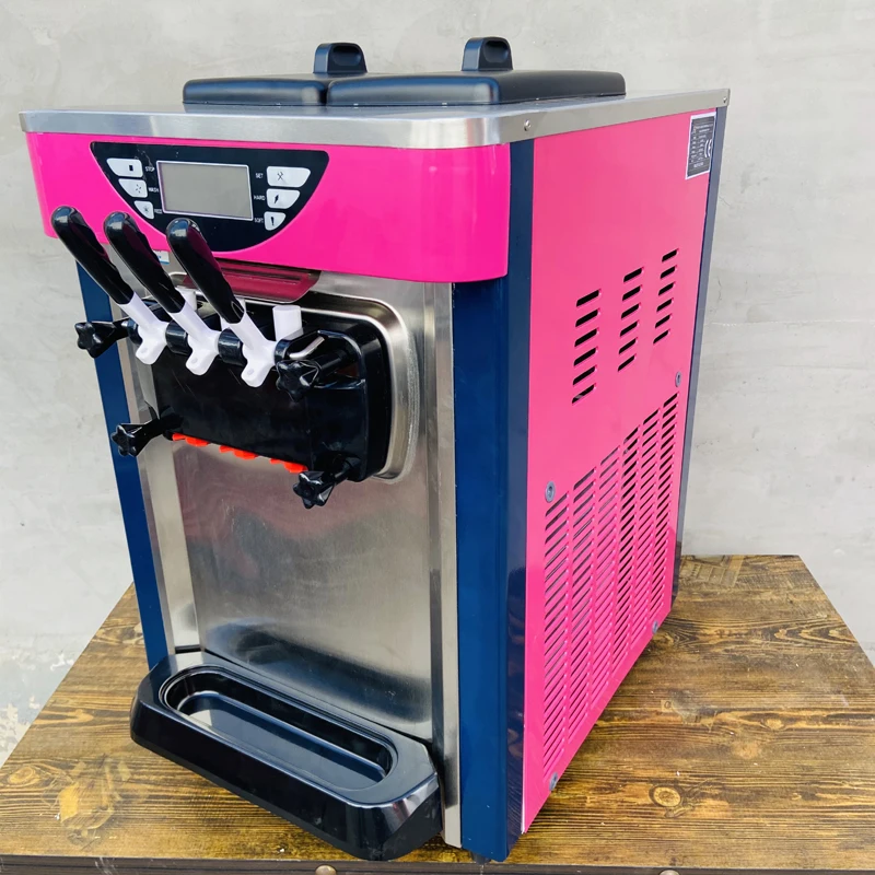 Commercial Ice Cream Machine,Large Output Yield, Single Flavor Countertop Soft Serve Ice Cream Maker,Shortage Alarm
Commercial Ice Cream Machine,Large Output Yield, Single Flavor Countertop Soft Serve Ice Cream Maker,Shortage Alarm