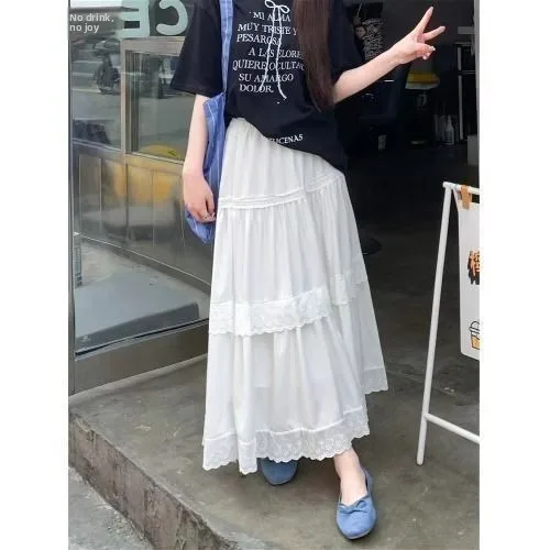 Юбка миди А-силуэта с высокой талией женская, весна-осень 2025, новая, белая, расклешенная, многоярусная, утягивающая, средней длины
Юбка миди А-силуэта с высокой талией женская, весна-осень 2025, новая, белая, расклешенная, многоярусная, утягивающая, средней длины