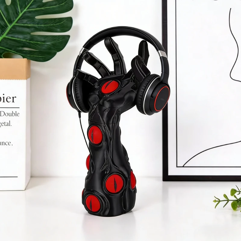 Creative Devil's Hand Earphone Stand Customization 3D Printing Toy Desktop Ornament Personalized Headphones Holder for Gamers
Creative Devil's Hand Earphone Stand Customization 3D Printing Toy Desktop Ornament Personalized Headphones Holder for Gamers