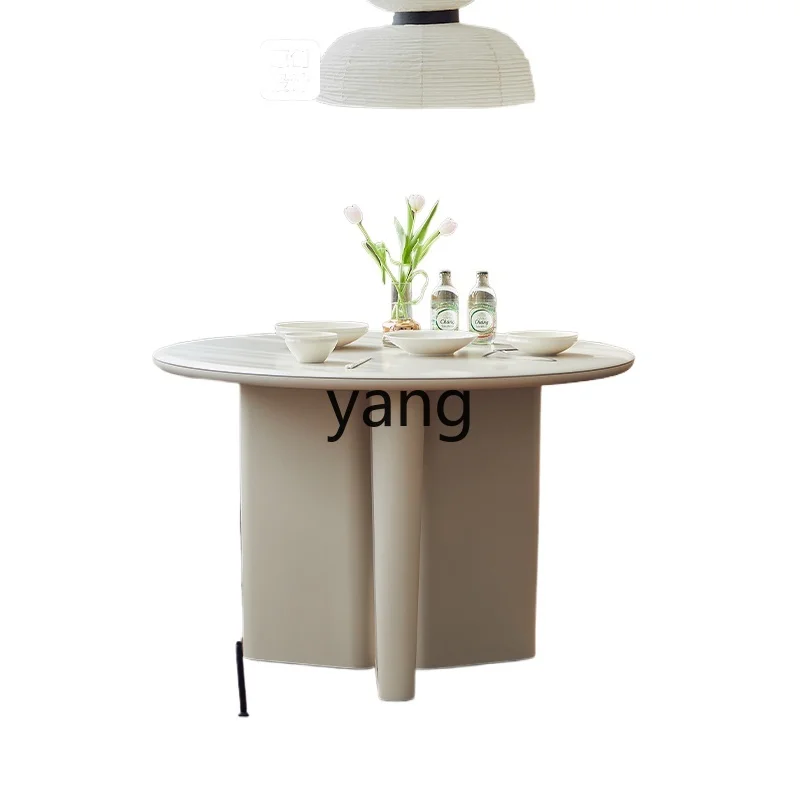 LH modern round table household small apartment simple light luxury round solid wood dining table
LH modern round table household small apartment simple light luxury round solid wood dining table
