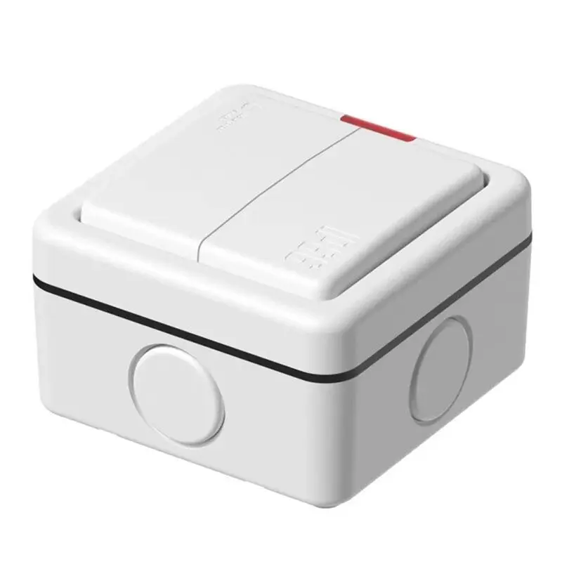 AB41-Universal Power Adapter IP66 16A Waterproof Switch Electrical Doorbell 110-250V For Kitchen Bathroom Outdoor Two Switch
AB41-Universal Power Adapter IP66 16A Waterproof Switch Electrical Doorbell 110-250V For Kitchen Bathroom Outdoor Two Switch