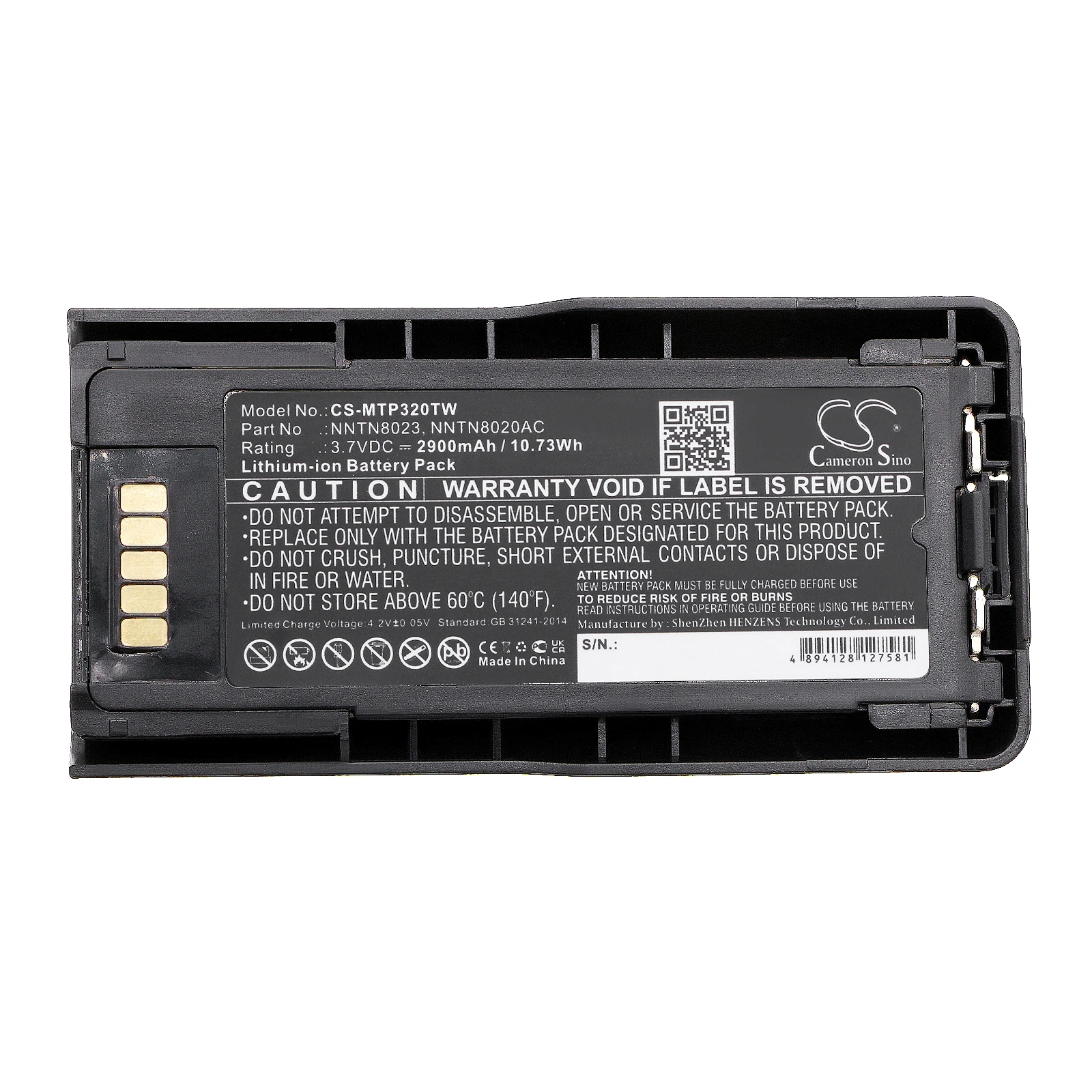Two Way Radio Battery For Motorola NNTN8020AC NNTN8023 NNTN8023AC NNTN8023BC PMNN4522 PMNN4522A MTP3100 MTP3200 MTP3250 MTP600
Two Way Radio Battery For Motorola NNTN8020AC NNTN8023 NNTN8023AC NNTN8023BC PMNN4522 PMNN4522A MTP3100 MTP3200 MTP3250 MTP600