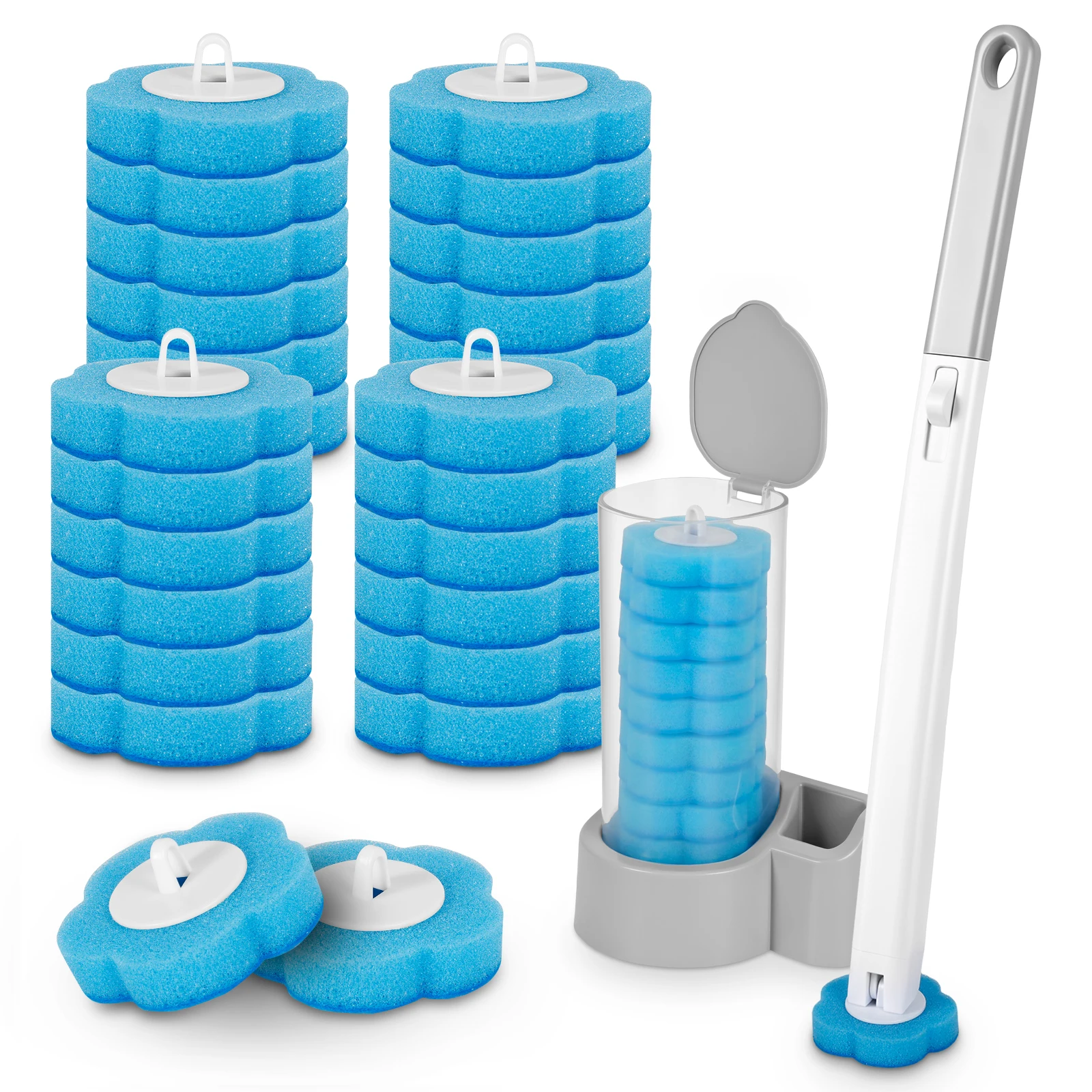 New Toilet Brush Disposable Cleaning Kit Replacement Head Long Handle Auto Lid Opening Restroom Wc Bathroom Tool Accessories
New Toilet Brush Disposable Cleaning Kit Replacement Head Long Handle Auto Lid Opening Restroom Wc Bathroom Tool Accessories
