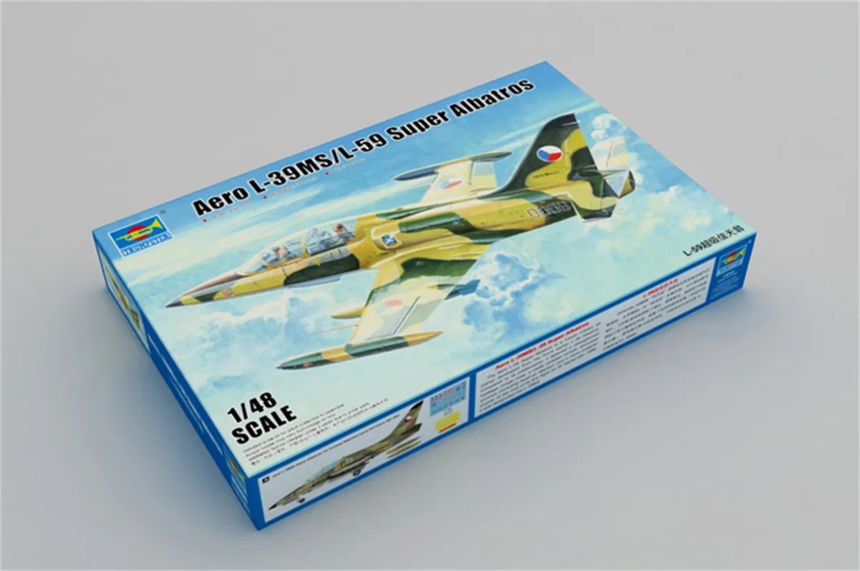 Trumpeter 1/48 Scale Aero L-39MS/L-59 Super Albatros Military Plastic Aircraft Assembly Model #05806
Trumpeter 1/48 Scale Aero L-39MS/L-59 Super Albatros Military Plastic Aircraft Assembly Model #05806