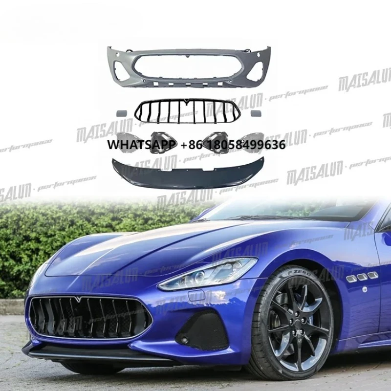 MAISALUN Auto Spare Parts Hot Sell Car Bumper With Grille Front Lip Z Style Bodykit for Maserati GT GranTurismo
MAISALUN Auto Spare Parts Hot Sell Car Bumper With Grille Front Lip Z Style Bodykit for Maserati GT GranTurismo