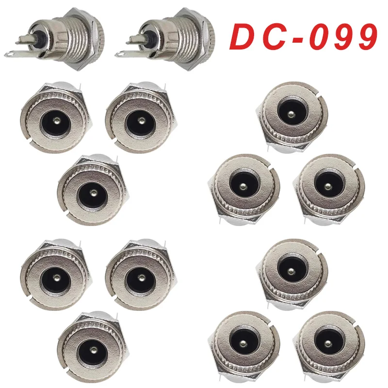 10/50/200Pcs DC099 5.5mm*2.1mm/2.5mm DC Power Socket DC-099 Female Jack Panel Mount Connector
10/50/200Pcs DC099 5.5mm*2.1mm/2.5mm DC Power Socket DC-099 Female Jack Panel Mount Connector