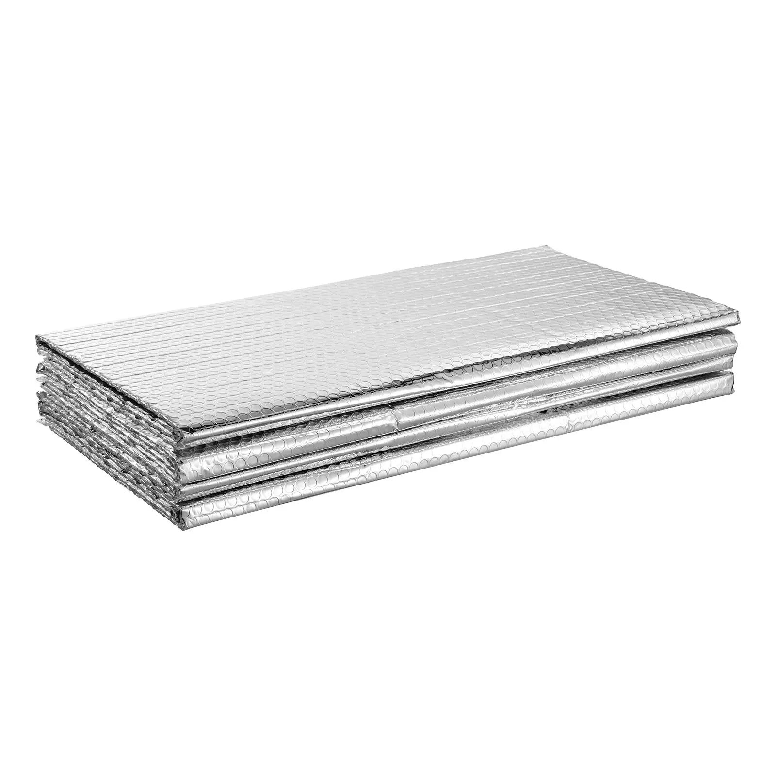 Double Reflective Insulation Sheet, 16PCS Double-Sided Aluminum Foil Radiant Barrier, 6mm 24 In X 4 Ft, Dual-Layer Air Bubble
Double Reflective Insulation Sheet, 16PCS Double-Sided Aluminum Foil Radiant Barrier, 6mm 24 In X 4 Ft, Dual-Layer Air Bubble