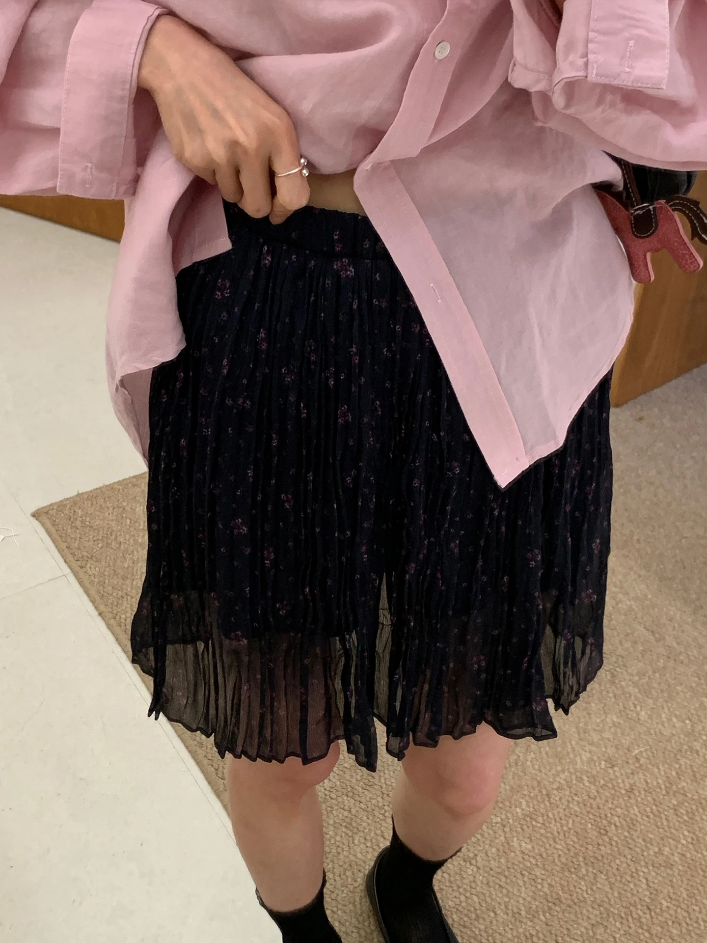 Korean Style High Waist Floral Print Half Skirt Women's Beautiful Versatile Short Skirt Spring Season Gauzy Texture
Korean Style High Waist Floral Print Half Skirt Women's Beautiful Versatile Short Skirt Spring Season Gauzy Texture