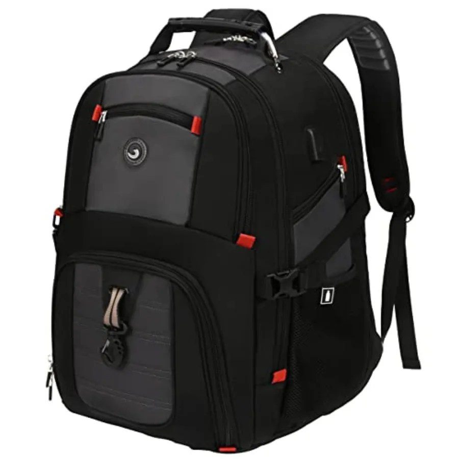 Extra Large 50L Travel Laptop Backpack with combination lock College High School Backpack Airline Approved Business Work Bag Fi
Extra Large 50L Travel Laptop Backpack with combination lock College High School Backpack Airline Approved Business Work Bag Fi