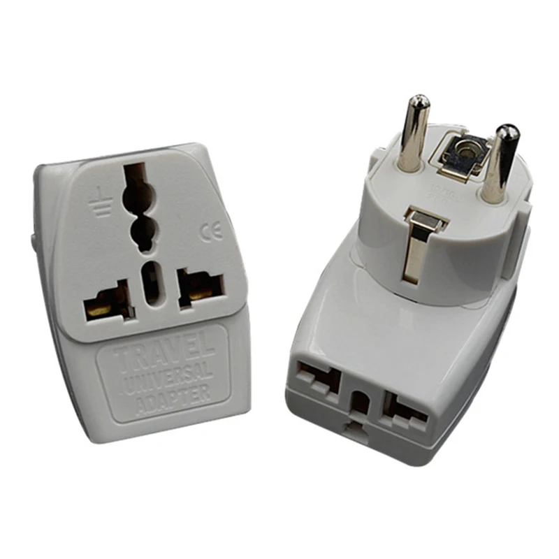 10pcs EU Travel Universal Power Adapter UK AU US To EU KR Socket Converter AC Outlet Spain France Germany Russia Wall Plug
10pcs EU Travel Universal Power Adapter UK AU US To EU KR Socket Converter AC Outlet Spain France Germany Russia Wall Plug