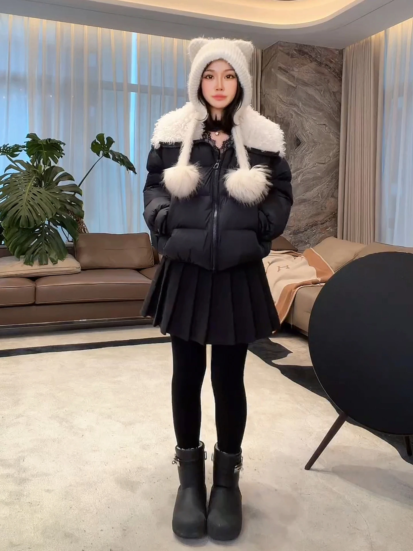 Зимнее пальто Me Home Yang Teddy Bear Sugar Sti Down Jaet 95 из белого гусиного пуха, теплое, повседневное, без капюшона, для женщин
Зимнее пальто Me Home Yang Teddy Bear Sugar Sti Down Jaet 95 из белого гусиного пуха, теплое, повседневное, без капюшона, для женщин