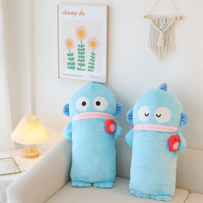 60cm Cute Sanrio Hangyodon Long Cushion Stuffed Cute Anime Cartoon Throw Pillow Sofa Bed Back Cushion Home Decor Xmas Gifts
60cm Cute Sanrio Hangyodon Long Cushion Stuffed Cute Anime Cartoon Throw Pillow Sofa Bed Back Cushion Home Decor Xmas Gifts