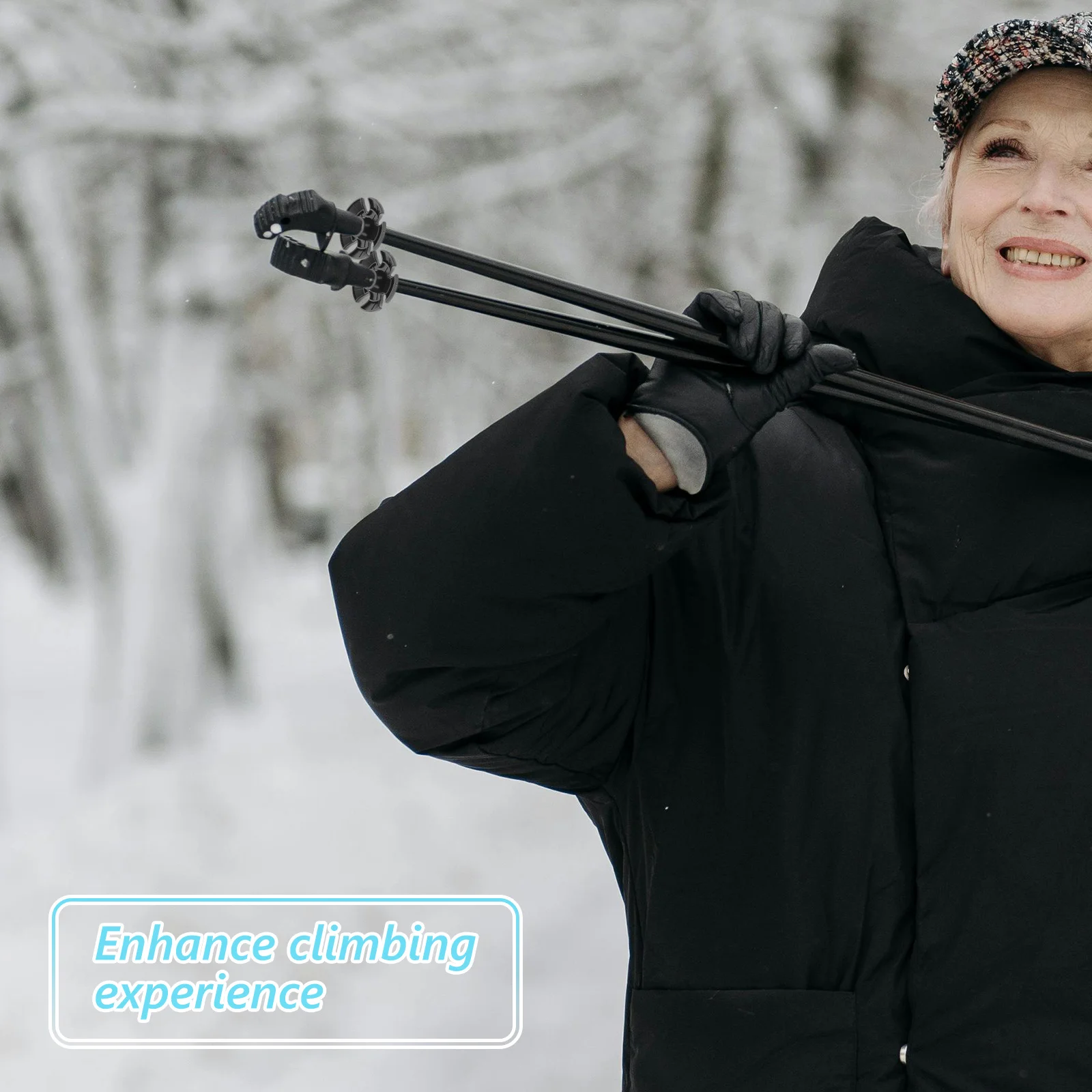 4pcs Trekking Pole Mud Snow Baskets Rubber Hiking Tips Anti-Slip Stopper For Outdoor Camping Hiking Accessories
4pcs Trekking Pole Mud Snow Baskets Rubber Hiking Tips Anti-Slip Stopper For Outdoor Camping Hiking Accessories