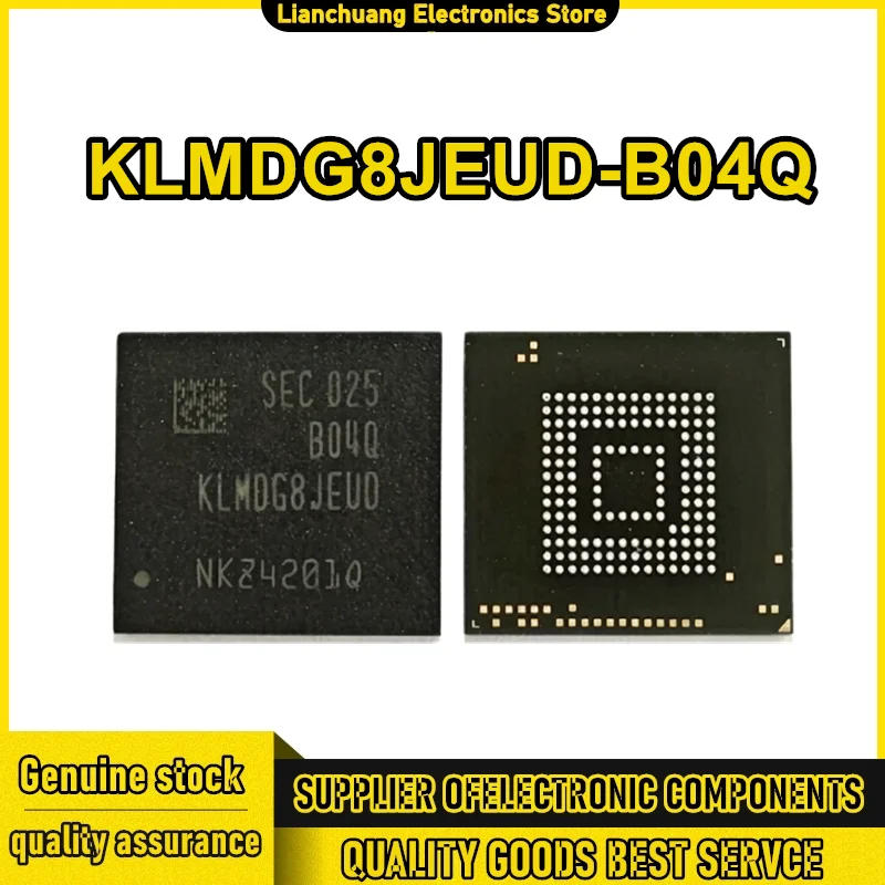KLMDG8JEUD-B04Q Industrial grade 128GB flash memory granule eMMC storage chip IC 0-10 IC New Original in Stock
KLMDG8JEUD-B04Q Industrial grade 128GB flash memory granule eMMC storage chip IC 0-10 IC New Original in Stock