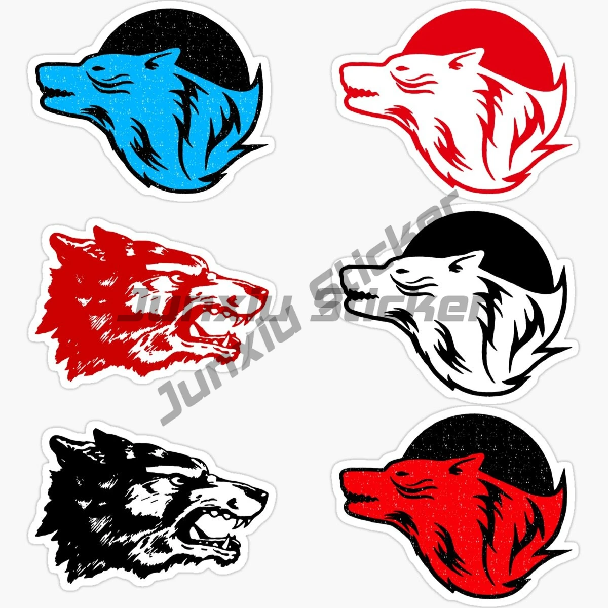 Wolf Car Sticker Howling Wolf Waterproof Vinyl Self-adhesive Decal Car Accessories Pegatinas Para Coche DIY Car Styling
Wolf Car Sticker Howling Wolf Waterproof Vinyl Self-adhesive Decal Car Accessories Pegatinas Para Coche DIY Car Styling